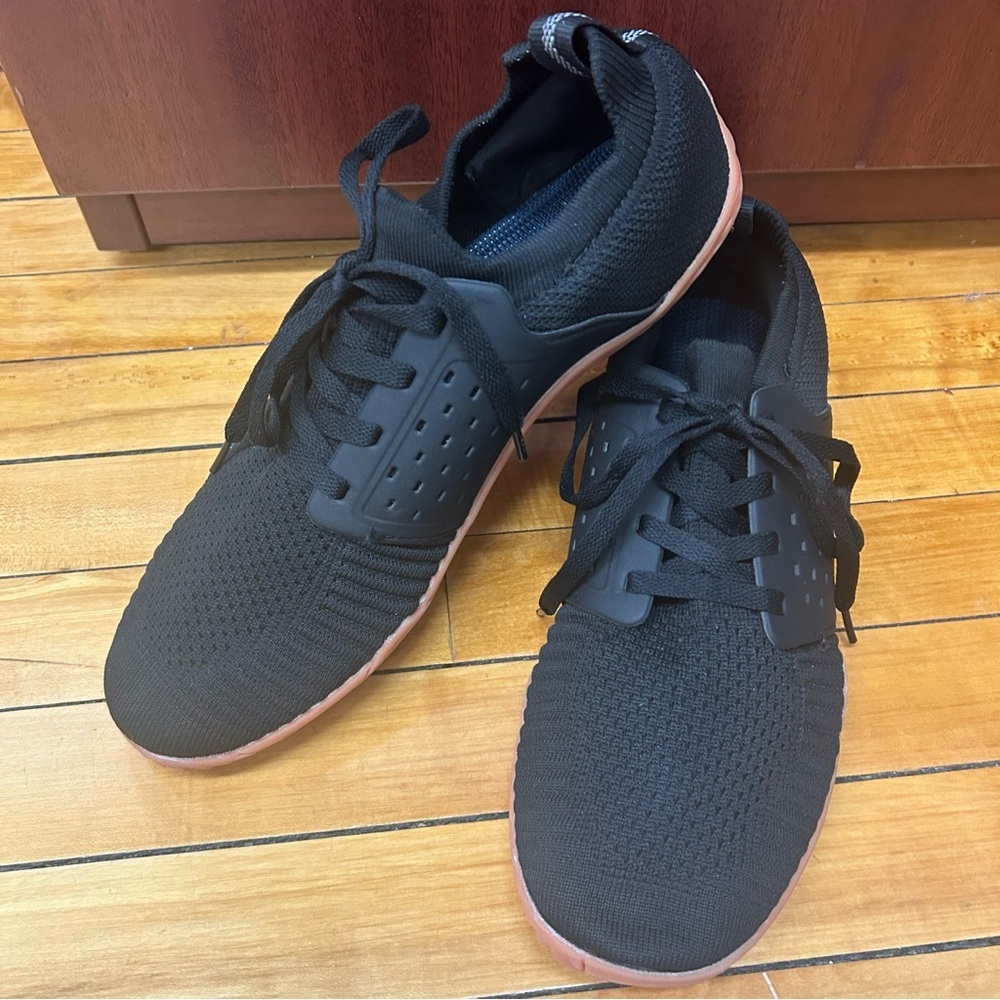 WHITIN Barefoot Men’s Trail‎ Running Sneakers Black Zero Drop Size 12 Hiking